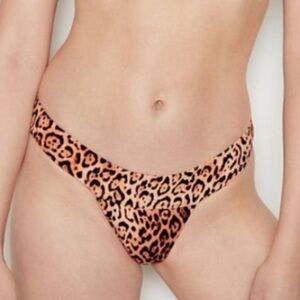 Victoria’s Secret Cheetah Print Pelosa Brazilian Cheeky Swim Bottoms Medium